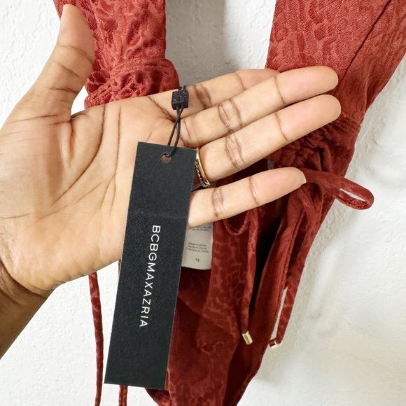 BCBGMAXAZRIA Standard Cut Out One Piece Swimsuit - Picture 8 of 8